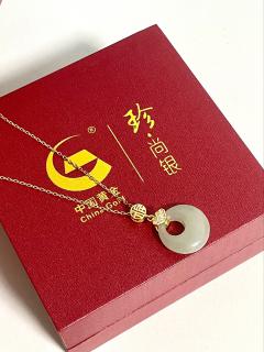 有被惊艳到的和田玉项链!!!