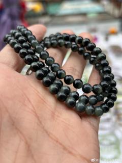 青花聚宝盆长串